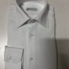 Camicia Bianca in Filo di Scozia, Collo Francese